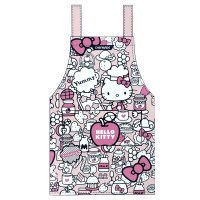 学厨 厨房工具 HELLO KITTY(凯蒂猫)正版授权烘焙迷彩棉围裙家用厨房 KT7037