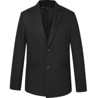 HODO红豆男装 男士西服 秋季商务有型简约休闲个性绣花舒适毛呢西服外套男