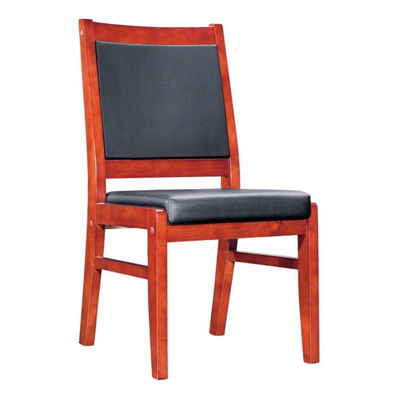 首指230-1办公椅/实木椅/四脚椅/会客椅