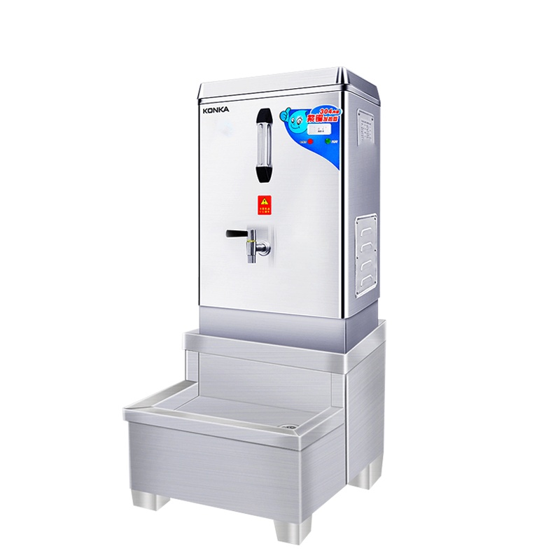 康佳(KONKA)商用开水器3KW 全自动不锈钢饮水机大型工地学校工厂奶茶店电热开水机30L/H豪华款加底座KW-303