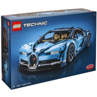 LEGO乐高Technic机械系列42083布加迪Chiron3599粒16岁+拼插积木玩具[2021年底绝版]