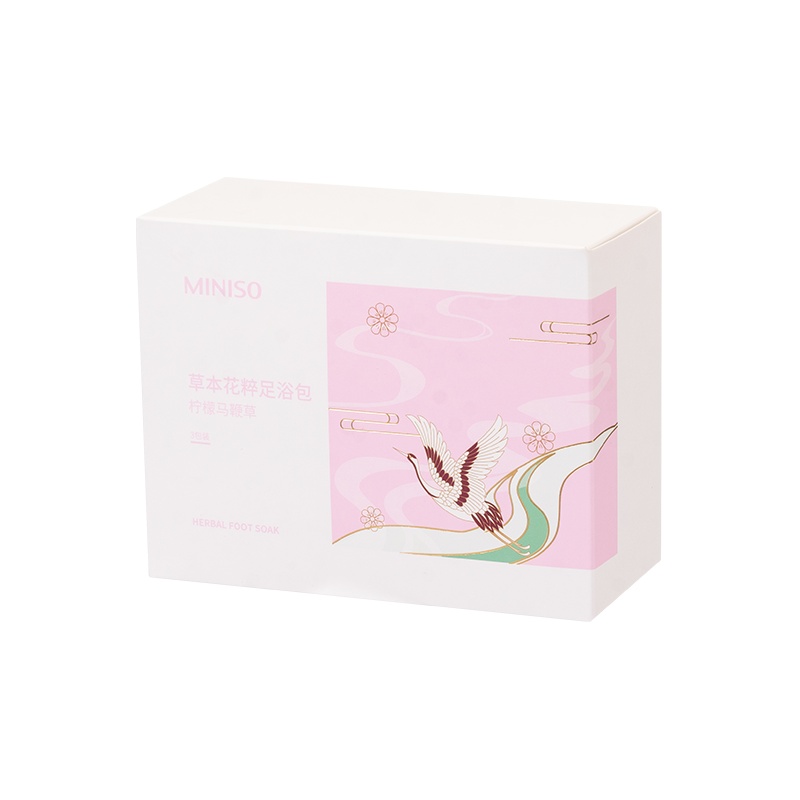 名创优品(miniso) 草本花粹足浴包泡脚男女通用[3包装(柠檬马鞭草)]