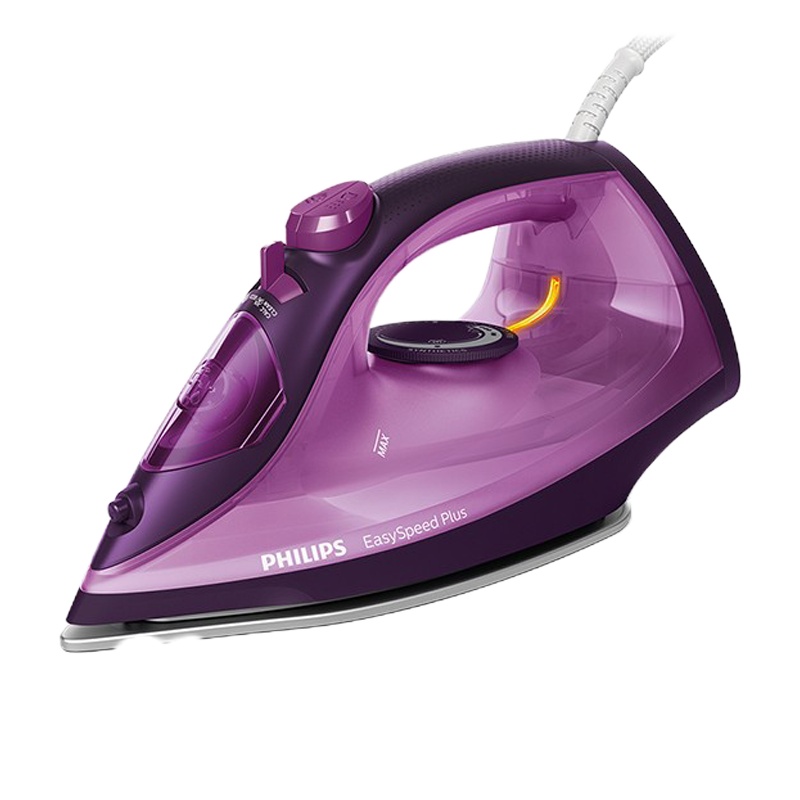 缺货补仓中，到货日期待通知】飞利浦 衣物挂烫机 蒸汽熨斗GC2148 可多档调节 紫红色