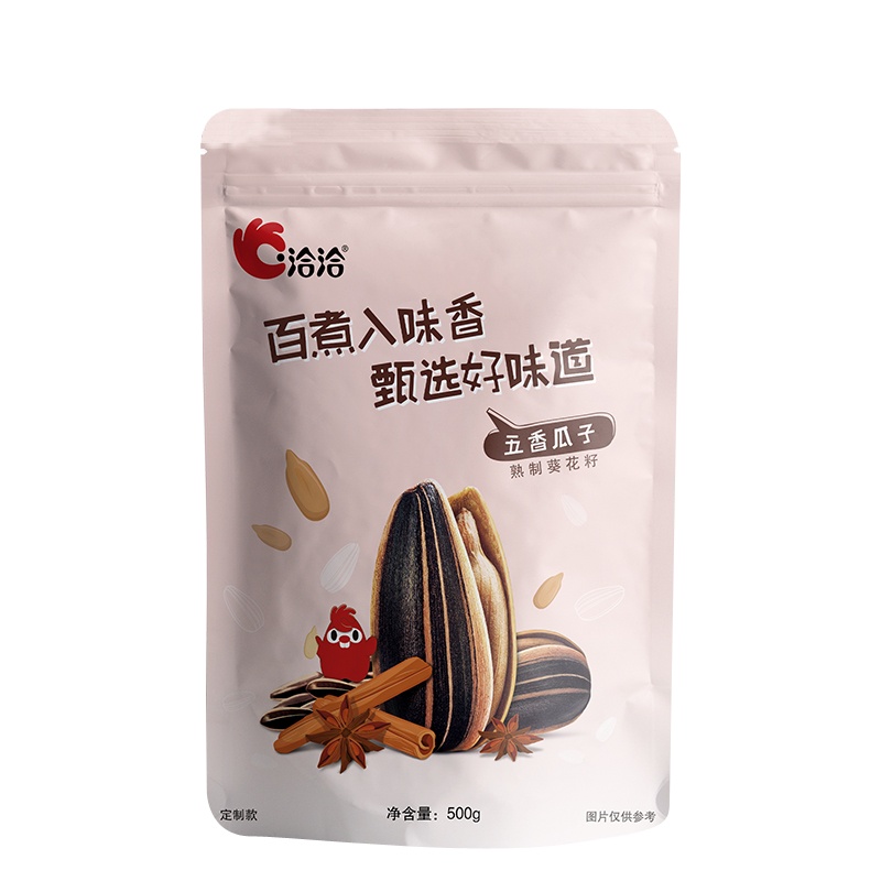 洽洽瓜子恰恰五香味坚果炒货 休闲零食大包装 五香瓜子500g