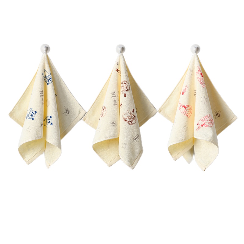 洁丽雅新疆棉儿童毛巾女纯棉洗脸吸水宝宝洗澡家用柔软纱布小面巾