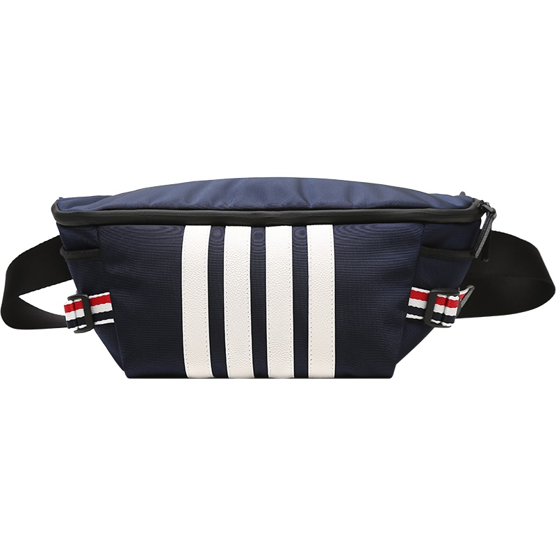 汤姆·布朗 THOM BROWNE 男士织物胸包斜挎包腰包MAG323A 07661