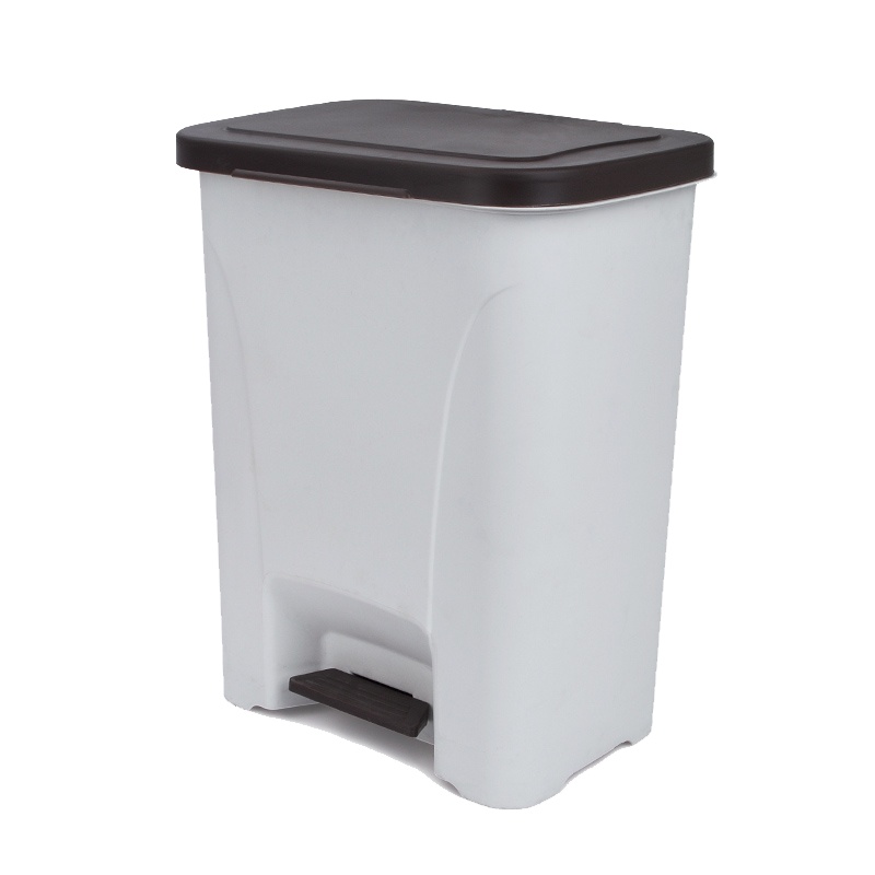 永耀YONNYO塑料垃圾分类垃圾桶脚踏垃圾桶可定制12L室内办公家用环保脚踏垃圾桶 YY-D067
