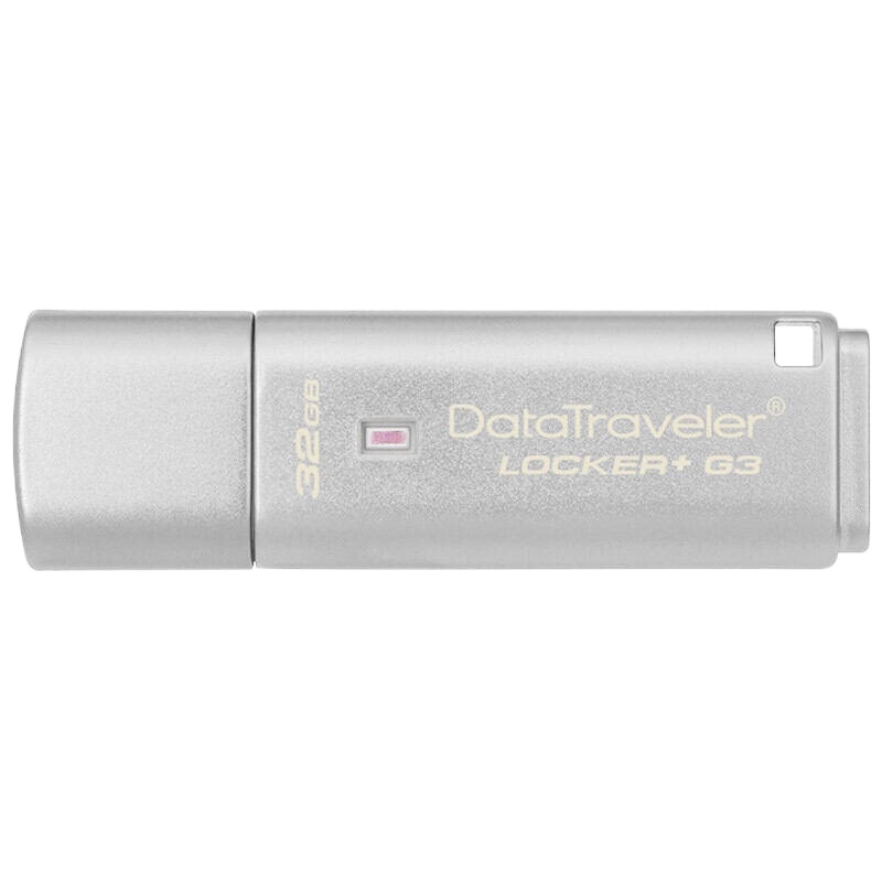 金士顿(Kingston )32G U盘 DTLPG3读135MB/s写40MB/s 256位AES硬件加密USB3.0