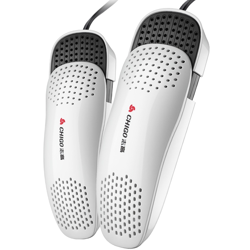 志高(CHIGO)烘鞋器可伸缩长短烤鞋器即用干鞋器家用便携鞋子烘干器电暖鞋器除湿烤干除味灭菌ZG-HX02白色