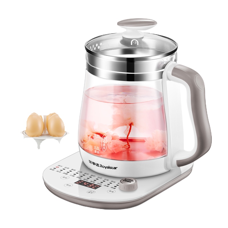 荣事达(Royalstar)养生壶YSH1891无极旋钮操控一键直达20大功能水壶药壶1.8升