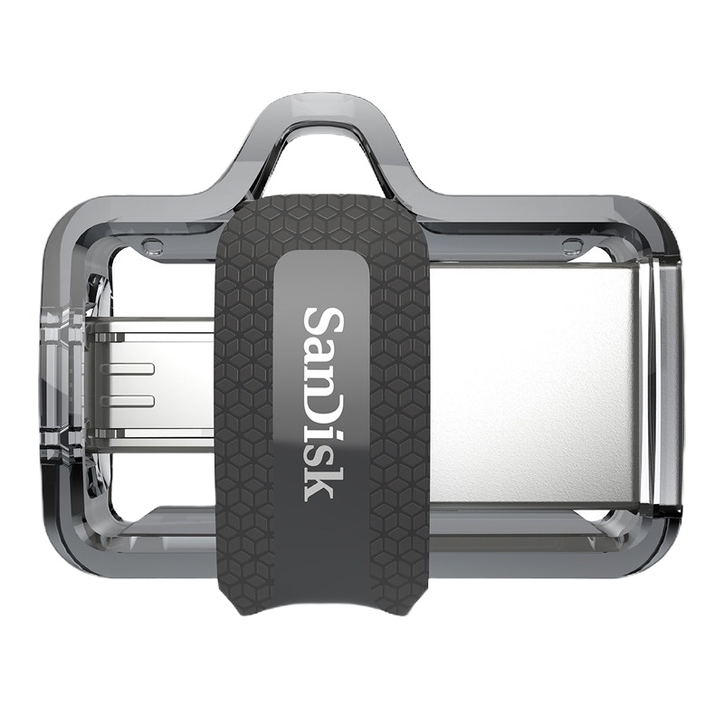 闪迪(SanDisk) 至尊高速酷捷优盘 USB3.0 安卓手机U盘双接口OTG内存扩容u盘 64G灰色