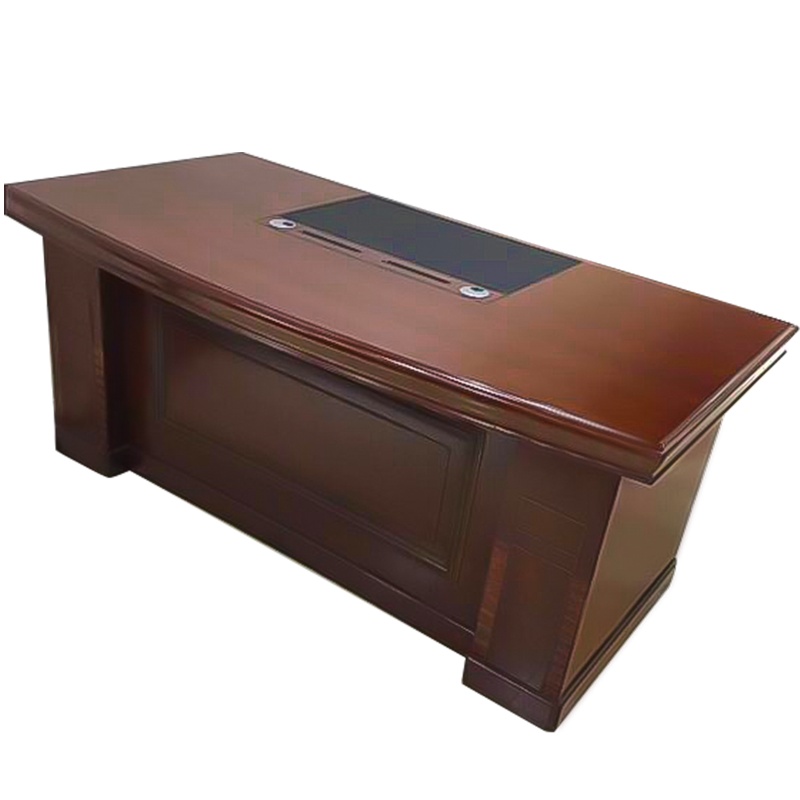 HiBoss办公桌油漆大班台经理办公桌