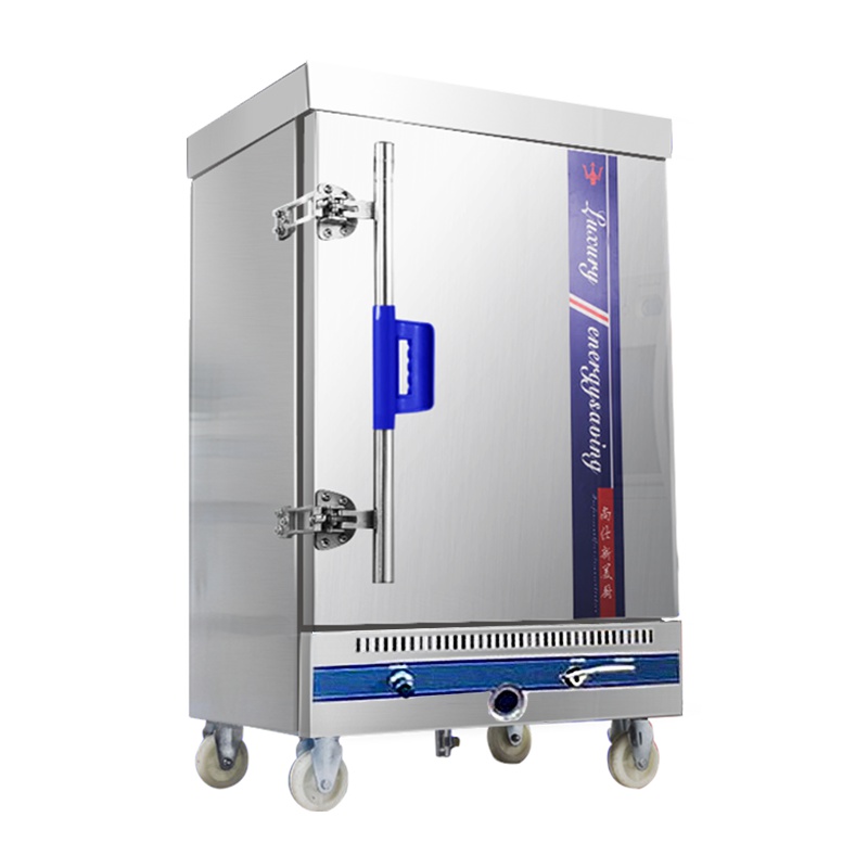 睿美(Ruimei) 商用蒸饭机 蒸饭车 蒸饭柜 蒸饭箱 全发泡蒸箱多功能蒸箱 6盘燃气款