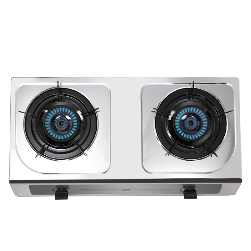 华帝(vatti)4.5kW火力燃气灶天然气灶具台式灶双眼灶厨房家用不锈钢双旋稳焰童锁保护免电打火多档调节i10013T