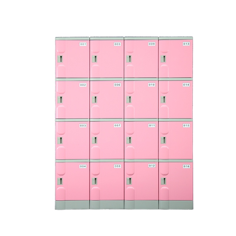 豫亿腾 A390S ABS塑料更衣柜游泳馆洗浴桑拿温泉瑜伽酒店防水寄存柜健身房储物柜学生书包柜可定制