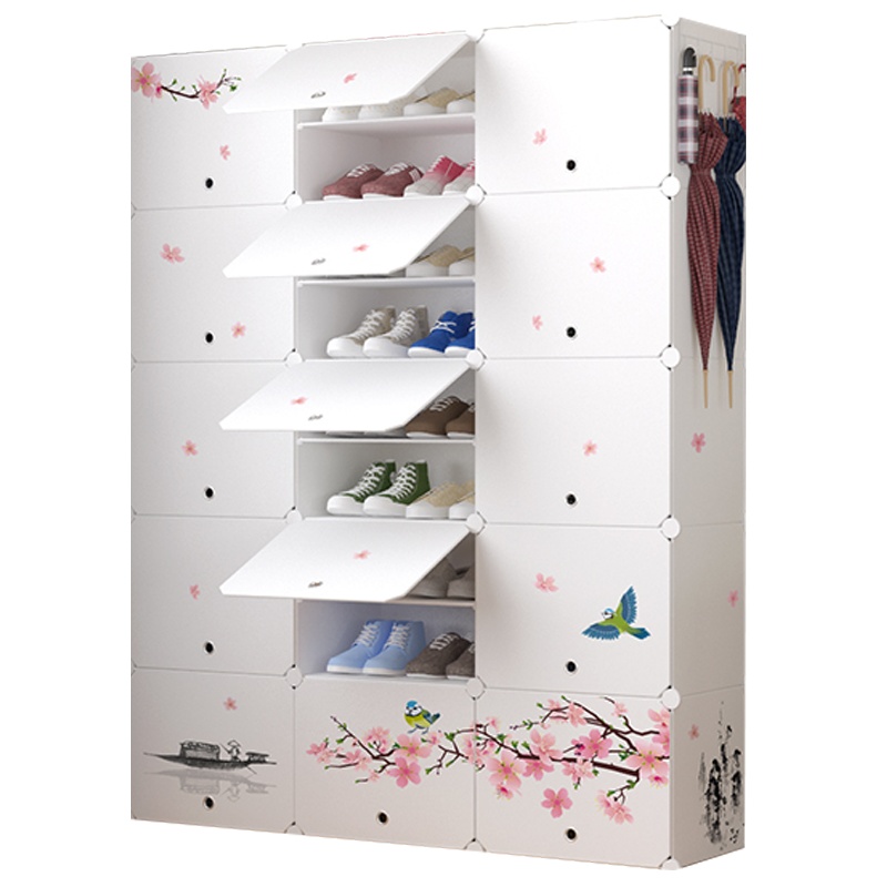 衣服收纳柜简易衣柜橱柜组装布艺塑料柜子法耐儿童宝宝不锈钢衣橱宿舍
