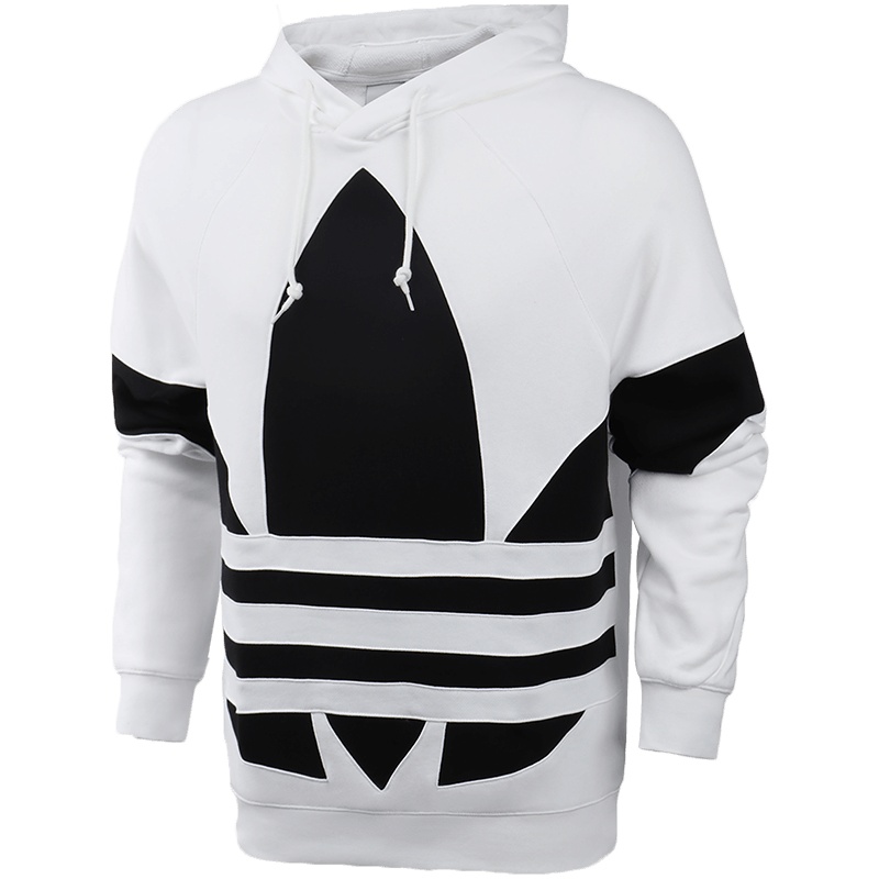 adidas阿迪达斯三叶草男服卫衣时尚连帽运动休闲服FM9909