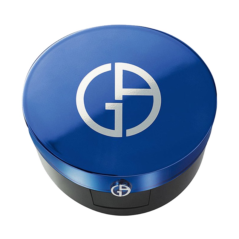 阿玛尼 大师造型轻垫粉底液 SPF 45 PA++ 14g/蓝气垫 蓝气垫干皮遮瑕保湿持久