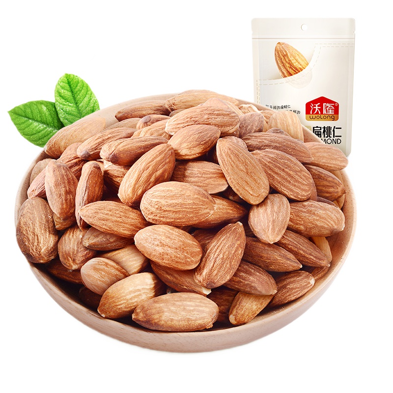 沃隆 扁桃仁 90g袋装 每日坚果 干果 炒货 办公室 休闲零食 巴旦木仁