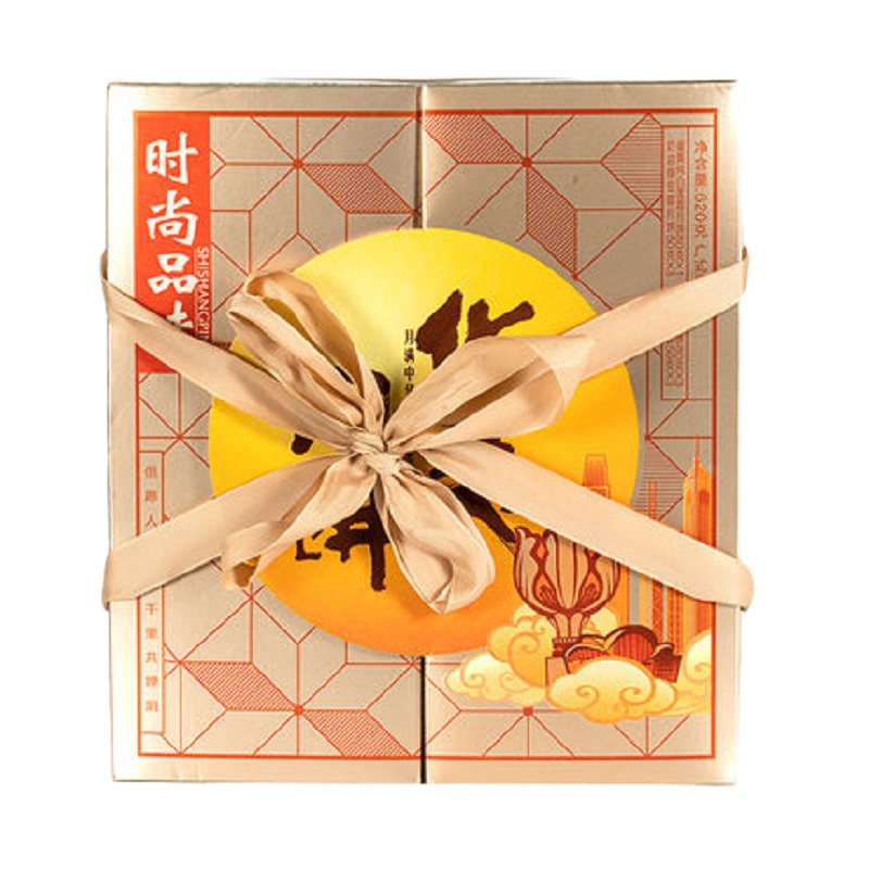 华美时尚品味月饼礼盒 620g