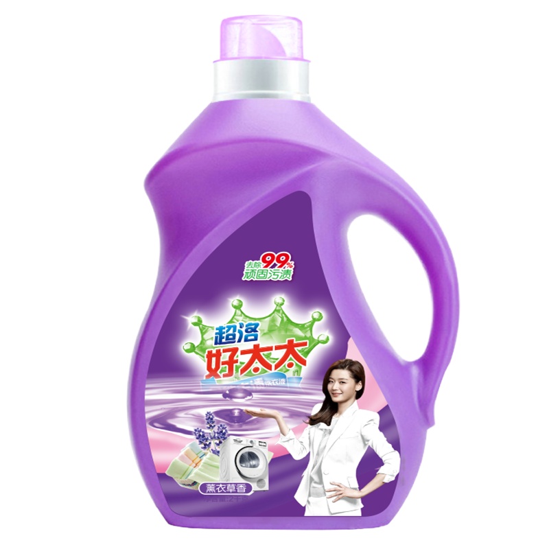 2KG洗衣液 深层洁净/强效去污 亮白增艳 10瓶/箱