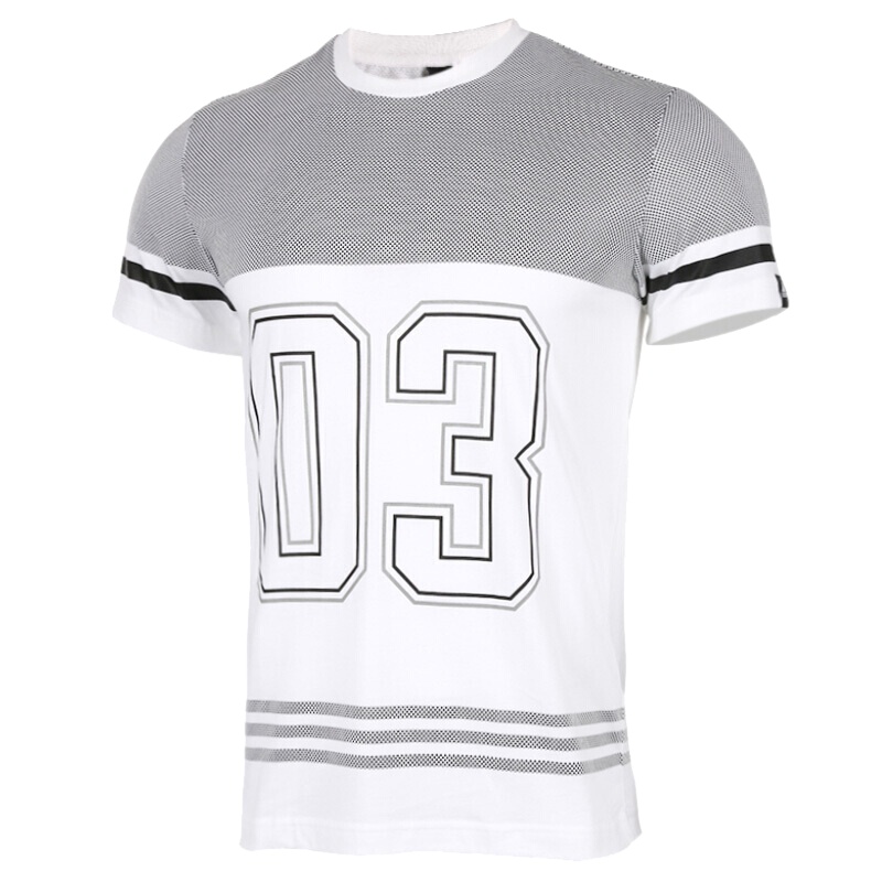 阿迪达斯（adidas）男款运动休闲短袖T恤CD1072/CV6874