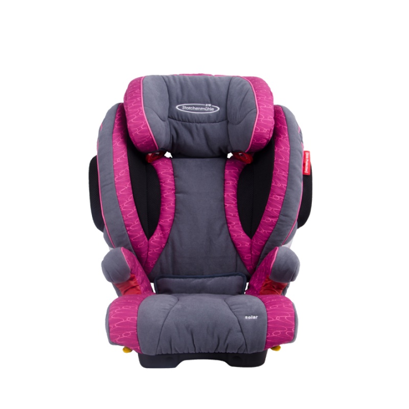 德国原装进口STM阳光超人儿童安全座椅接口版 3C认证 3-12岁