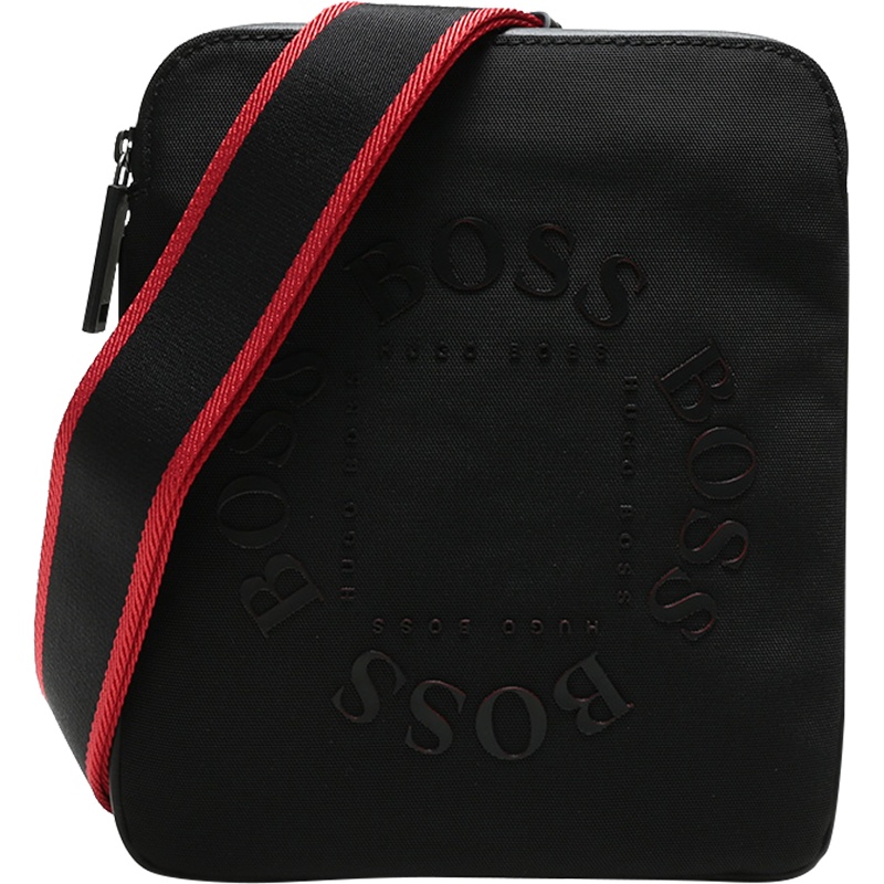 HUGO BOSS 雨果博斯 男士织物单肩包斜挎包 50422429
