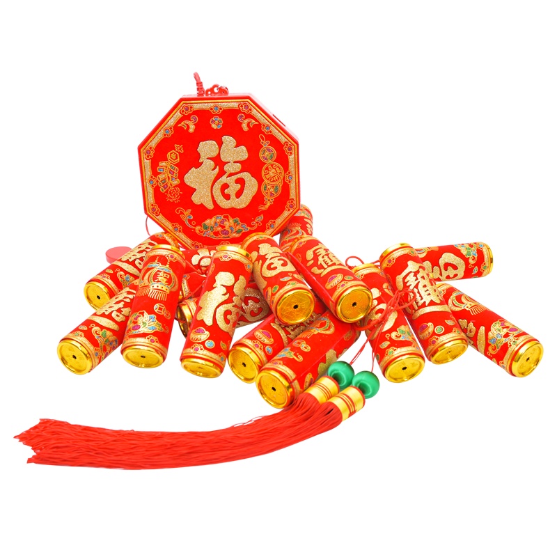 日和花电子礼炮 小号规格带响春节仿真发声礼炮插电式结婚乔迁