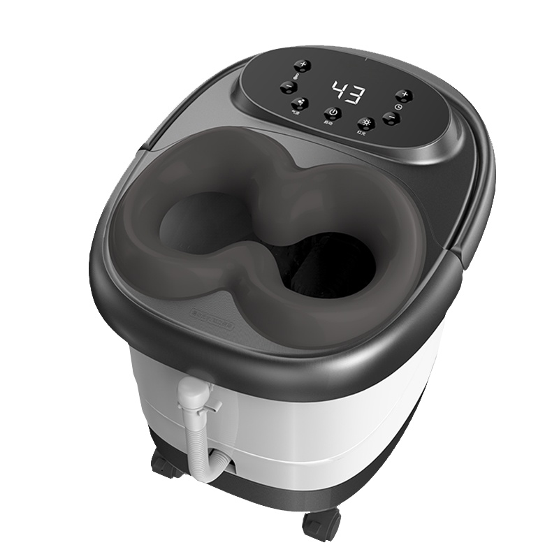 苏宁极物 足浴盆 TC-08AJ8H 熏蒸脚动滚轮按摩气波按摩加热恒温泡脚盆(台)