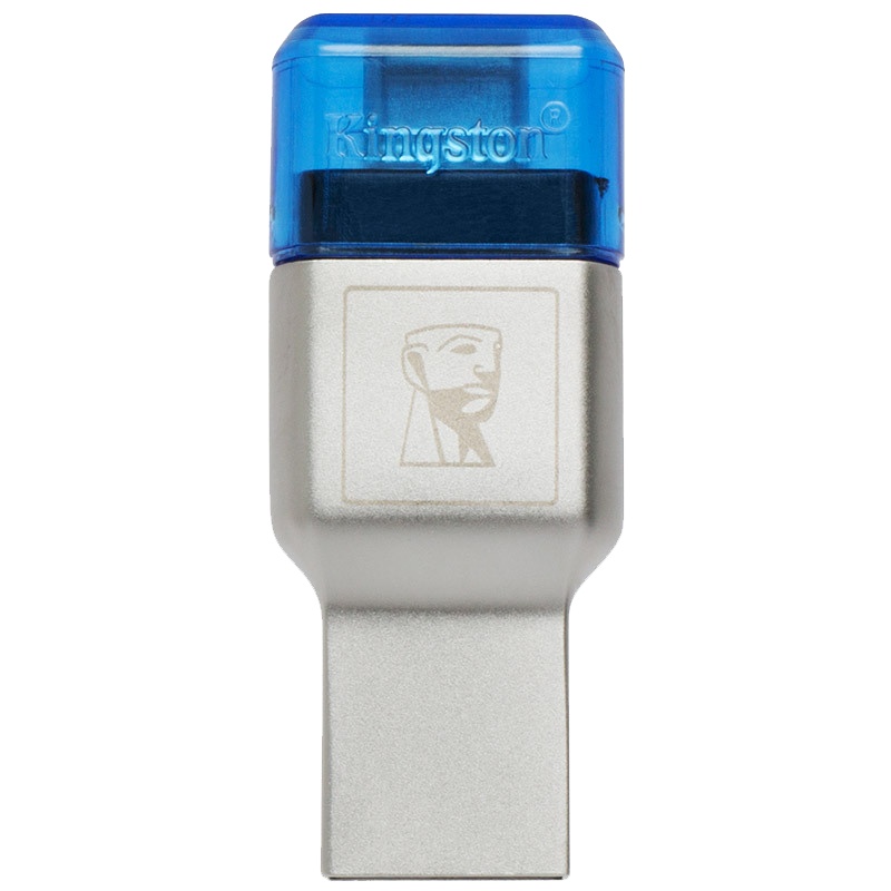 金士顿 (Kingston)USB 3.1 TF(Micro SD)双接口读卡器(FCR-ML3C)手机读卡器