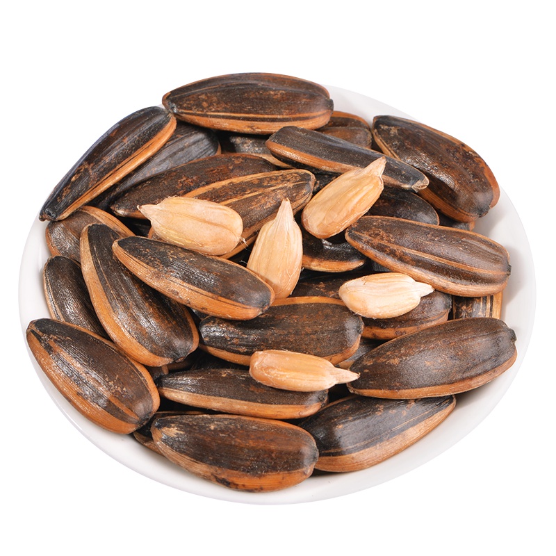 呆呆兔山核桃味瓜子208g 2019年新货葵花籽炒货 自封袋装散装坚果零食批发