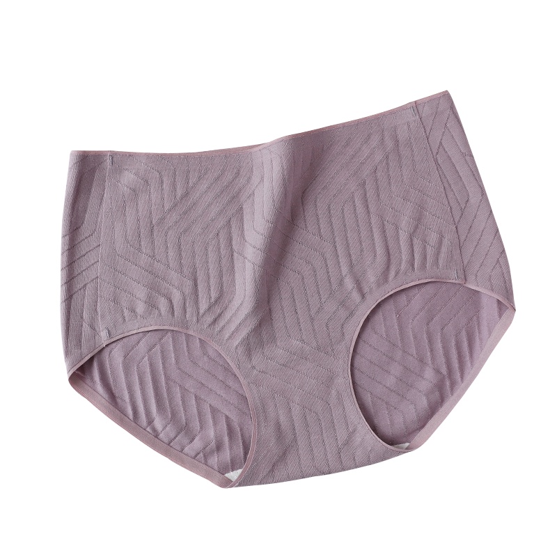 北极绒内裤女中腰棉质女士内裤三角短裤透气薄款裤头