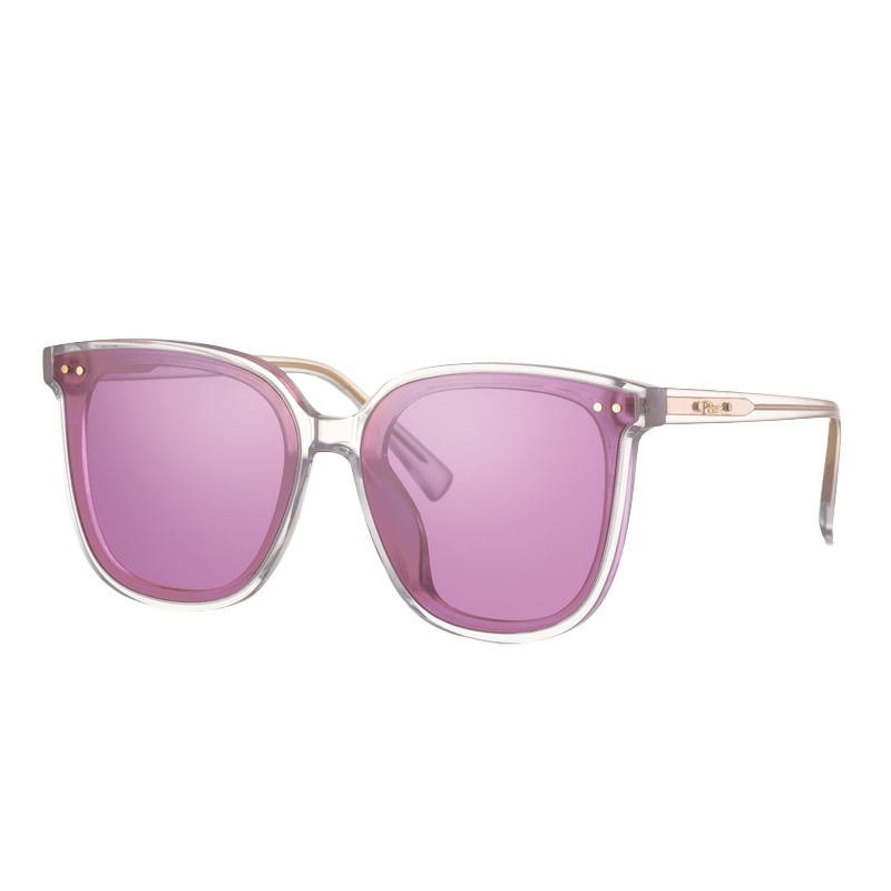 帕莎新款时尚猫眼太阳镜女大框小脸圆脸护目墨镜黑镜明星同款