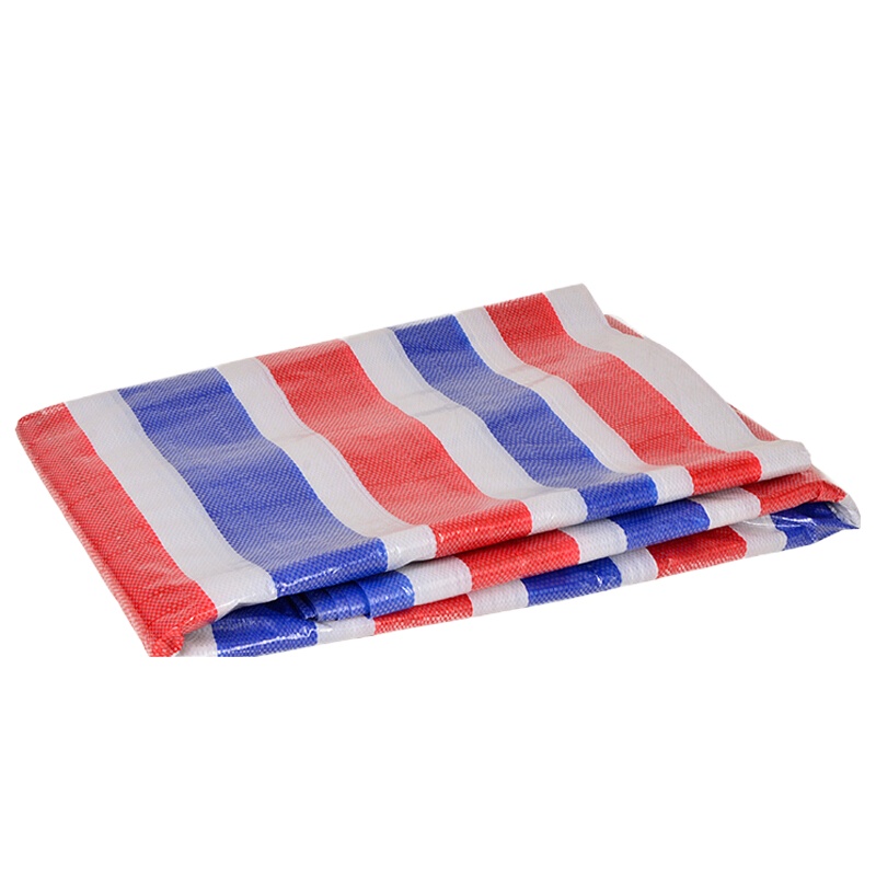 康格雅 CTB525 加厚耐磨防晒防风塑料蓬布 彩条布布 5米宽25米长