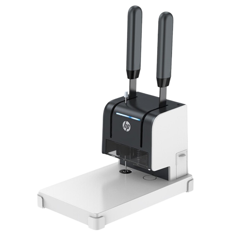 惠普(hp) B3001H 财务凭证装订机 高效省力文件打孔机 智能预热提醒