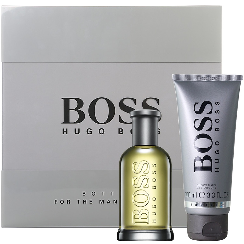BOSS 博斯男士淡香水经典礼盒50ml+100ml(淡香水50ml+沐浴啫喱100ml)
