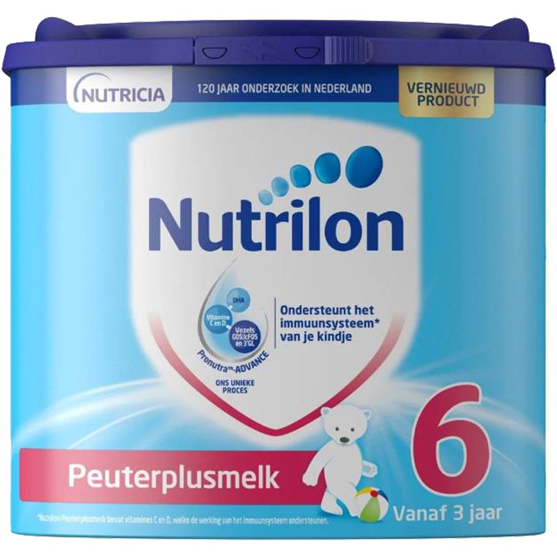 Nutrilon 荷兰牛栏 诺优能 婴幼儿配方奶粉 易乐罐 6段(3岁以上)400g/罐