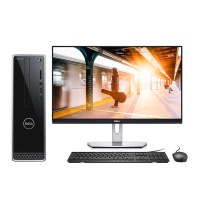 戴尔(DELL)Ins 3470-R1838S 英特尔®酷睿™i5 灵越台式机电脑搭配S2319H显示器(i5-8400 8G 1T )