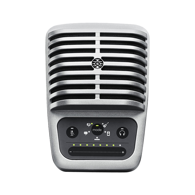 Shure/舒尔MV51电容话筒手机K歌直播大振膜电脑录音配音USB麦克风