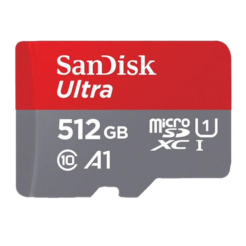 闪迪(Sandisk)512GB TF卡MicroSD 读 100MB/s A1 CLASS 10手机内存卡存储卡