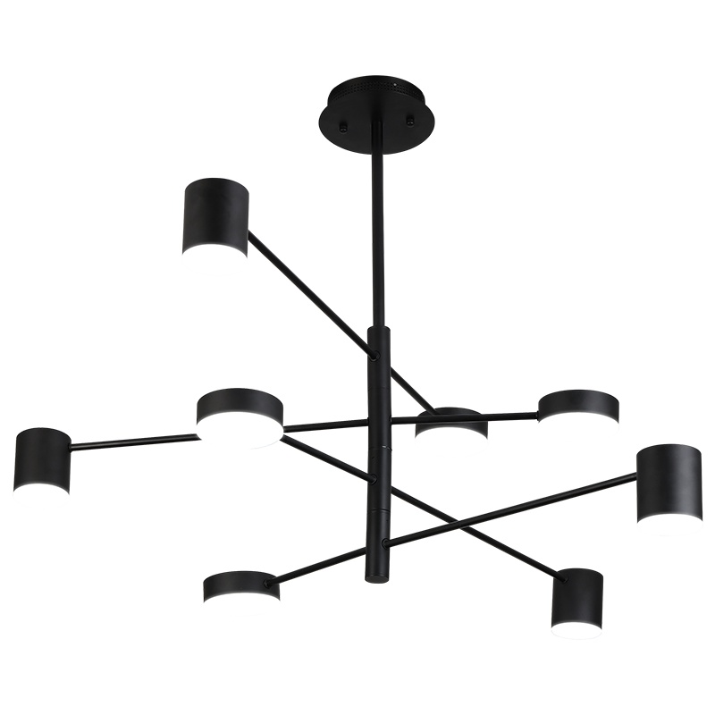 品拓(PINTUO)卧室风扇灯饰北欧餐厅吊灯饰圆形房间led吸顶灯吊扇灯具简约现代