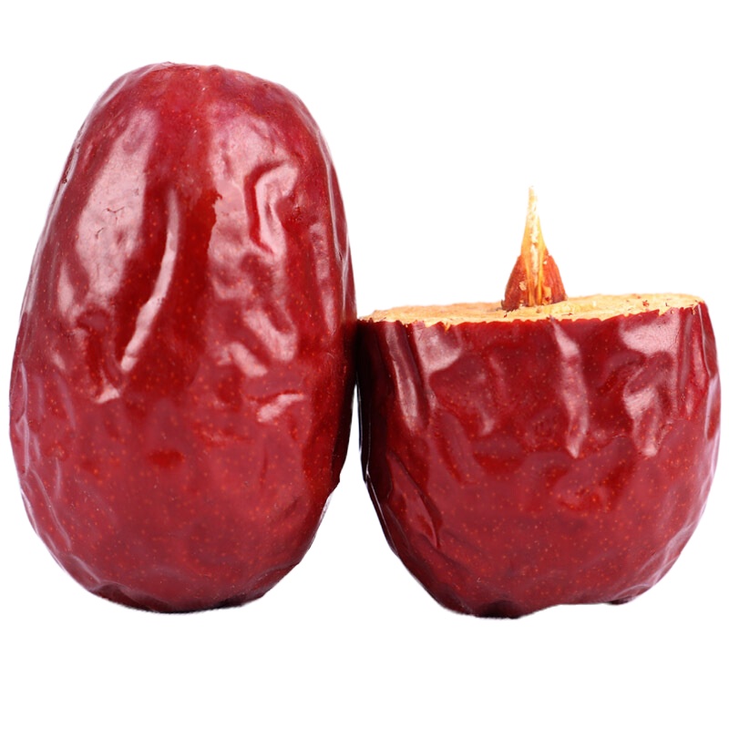 红枣正宗新疆和田玉枣免洗六星特大枣子袋装骏枣 六星特大三斤三袋(个大5厘米)