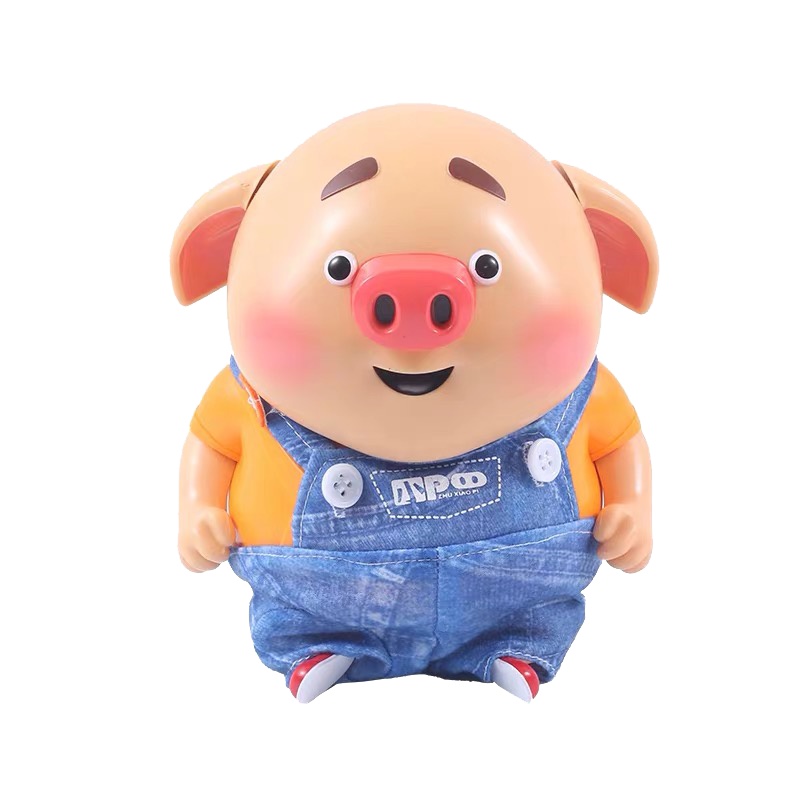 猪小屁智能教育早教机器人 猪小屁二代 WiFi对话语音家庭学习高科技故事机 儿童礼物