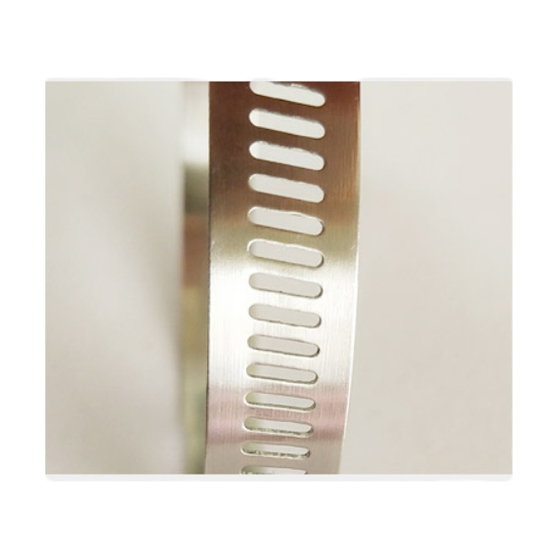 304不锈钢4寸喉箍 直径105mm-127mm 带宽12mm 10个装
