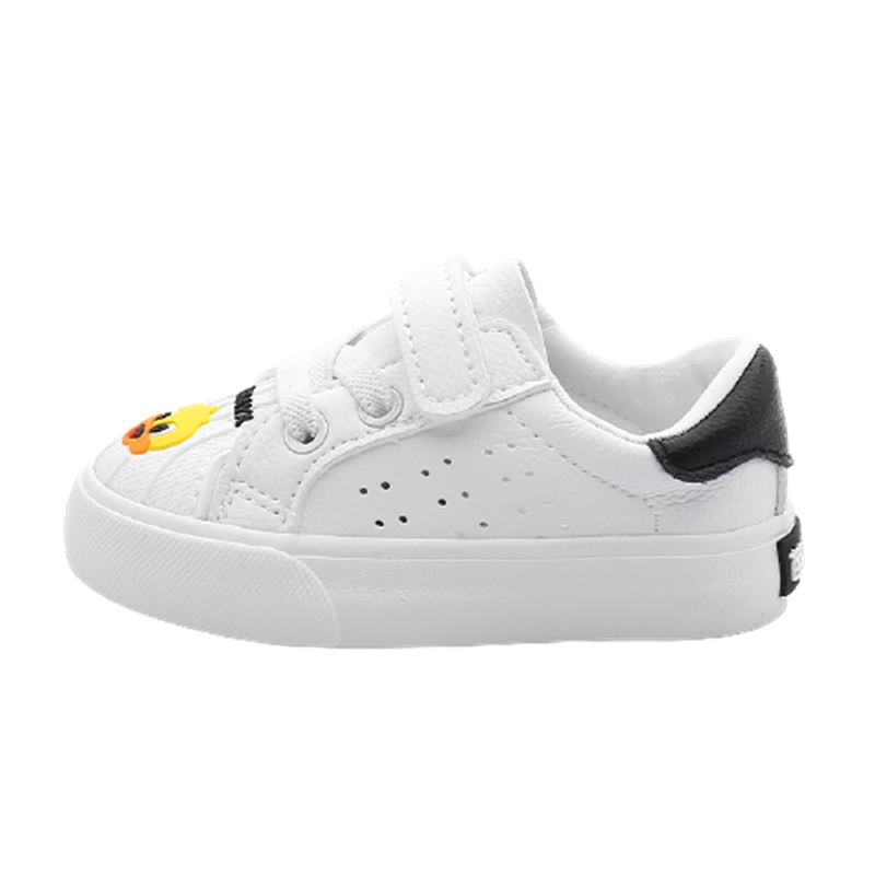 芭芭鸭儿童小白鞋新款宝宝鞋1-3岁软底学步鞋板鞋