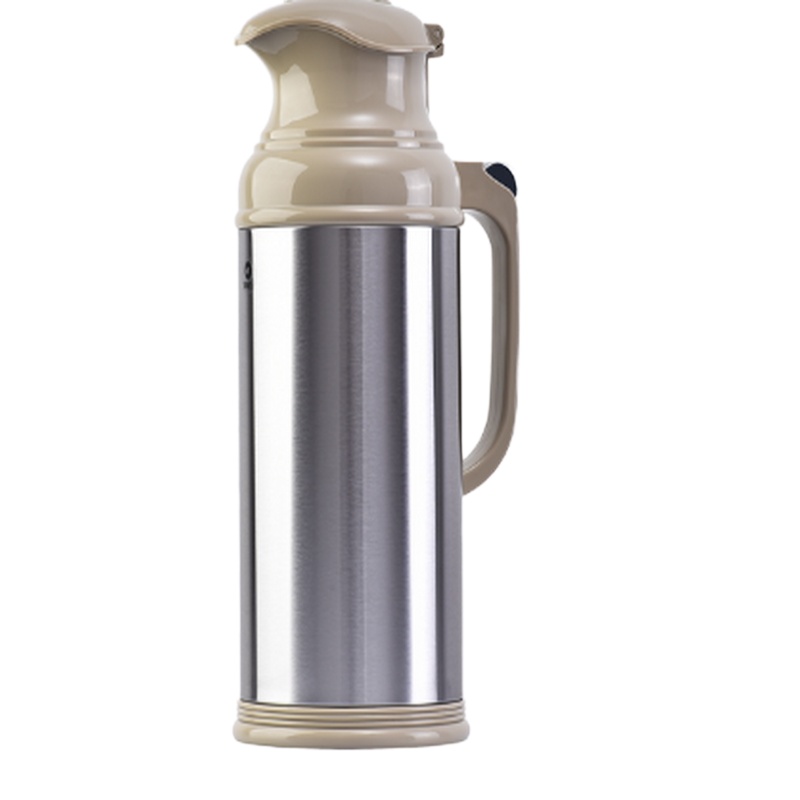 清水保温壶 304不锈钢真空热水壶 大容量防滑2.0L