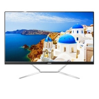 AOC电脑一体机 24寸黑色24720/ i5-7400/8G/256G固态硬盘