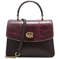 COACH 蔻驰 奢侈品 女士专柜款PARKER系列23号小号皮革手提包单肩斜挎包 79282