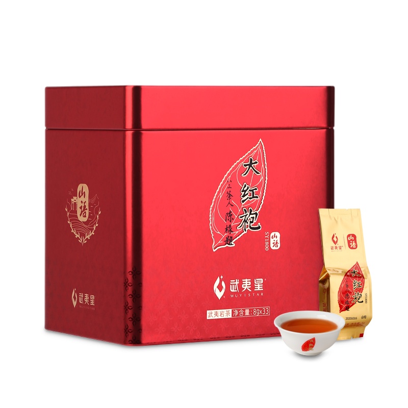 武夷星山语大红袍SY1800大红袍茶叶特级264g武夷岩茶正岩乌龙茶叶